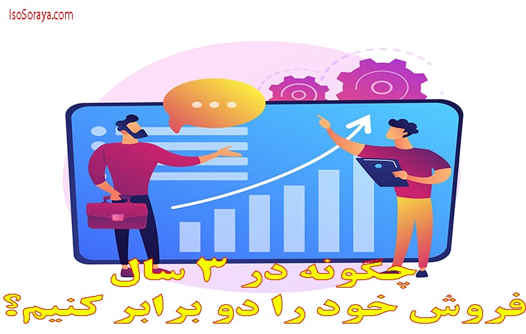 چگونه در ۳ سال فروش خود را دو برابر کنیم؟